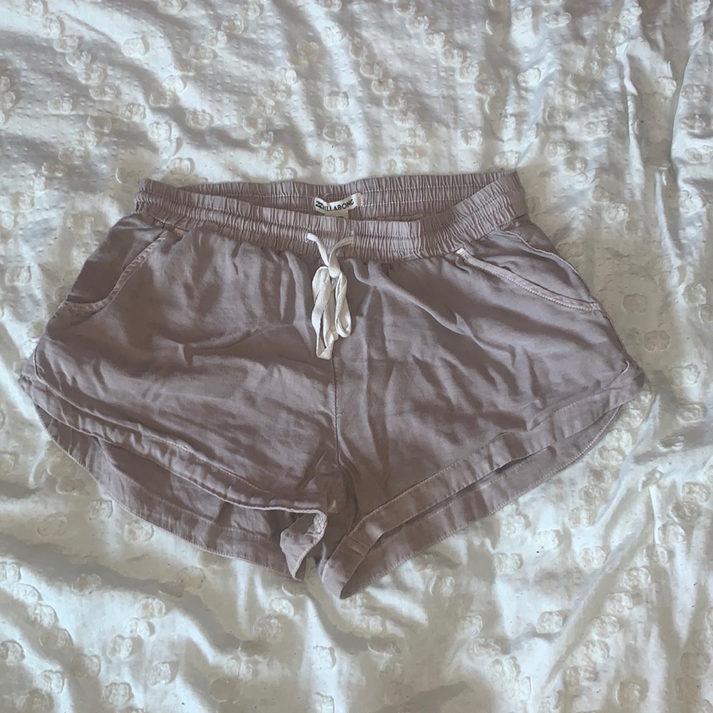 Rose Billabong beach shorts, size S